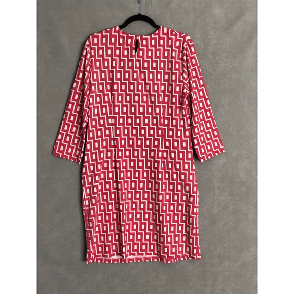 J. Mclaughlin Catalina Cloth Dress Women's XL Catalyst Geo  NEW - Picture 4 of 7